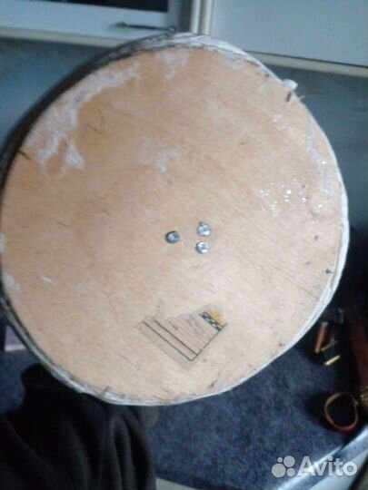 Дед мороз ватна бумажный