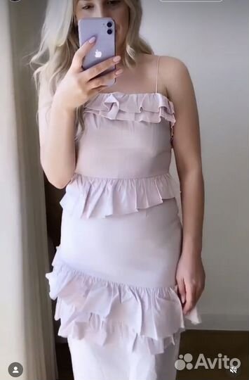 Платье h&m brock collection