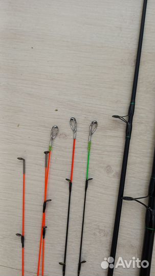 Фидерное удилище в сборе для рыбалки на саргана