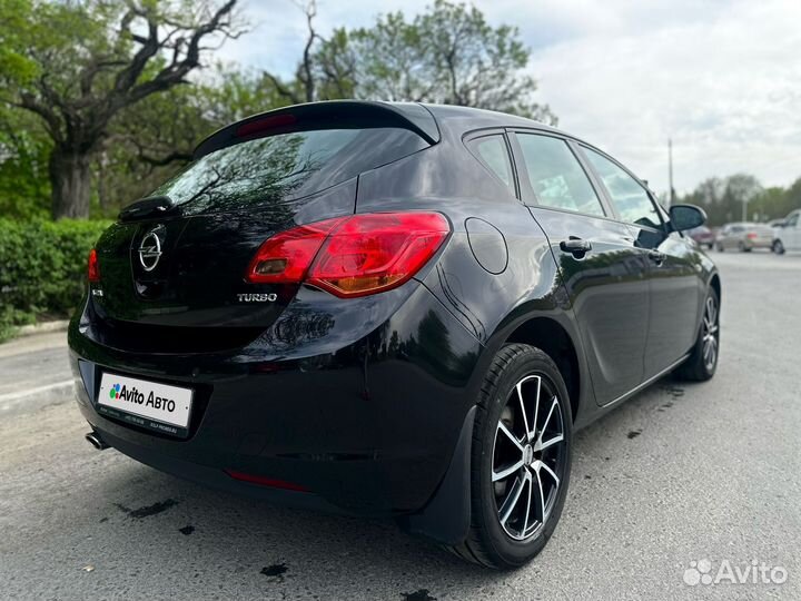 Opel Astra 1.4 AT, 2011, 88 000 км