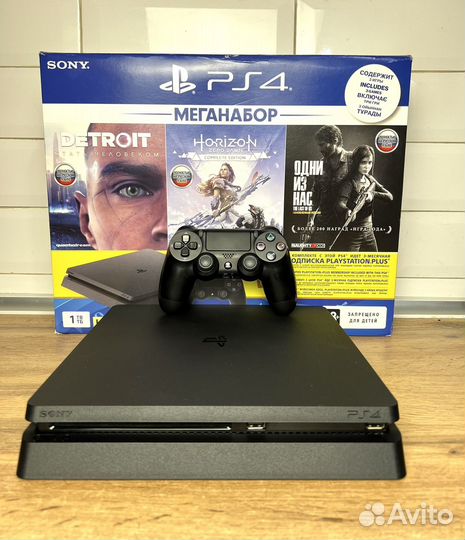 Sony ps4 slim 1tb идеальная