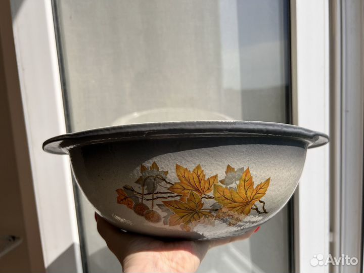 Казан чугунный эмалированный