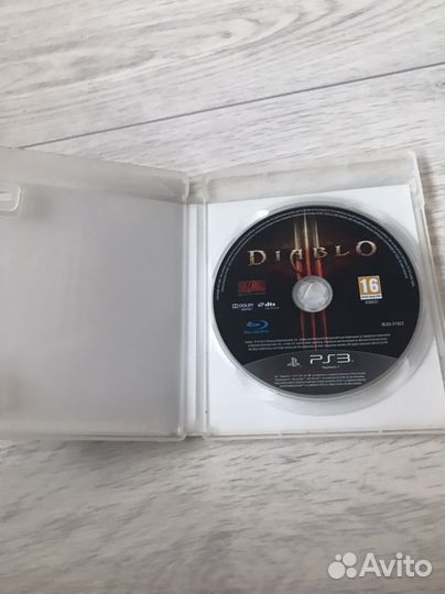 Диск на PS3 Diablo III