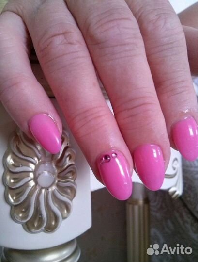 Наращивание ногтей гелем