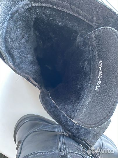 Ботинки берцы зимние мужские