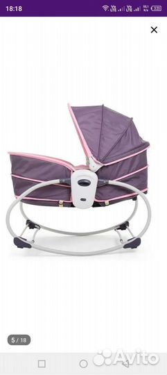 Шезлонг детский