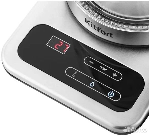 Чайник Kitfort KT-657, Silver