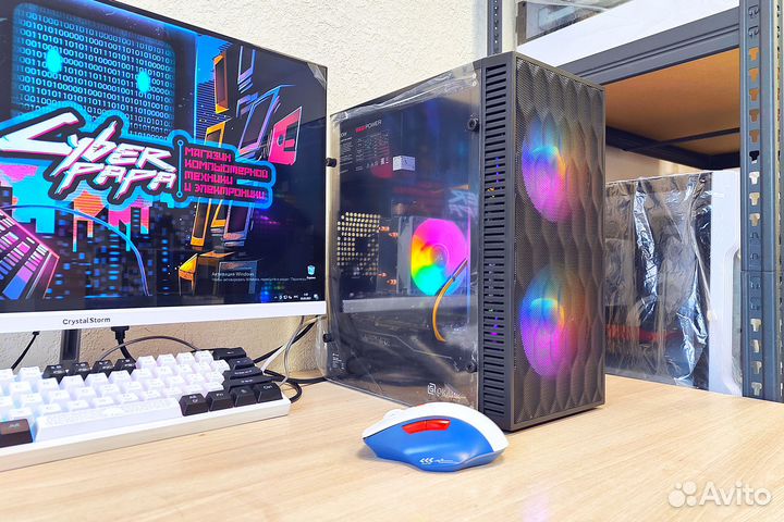 Игровой пк Intel 12 ядер / RX 480 4Gb/ DDR4 16Gb