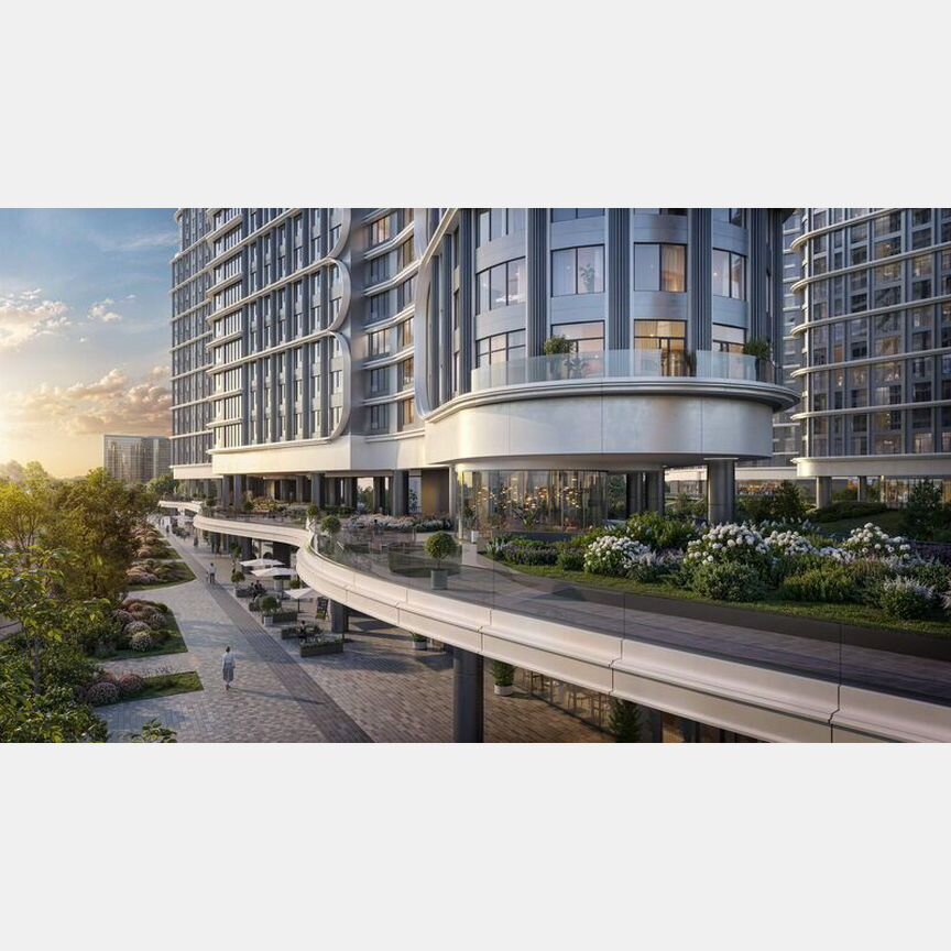 1-к. квартира, 45,5 м², 17/21 эт.