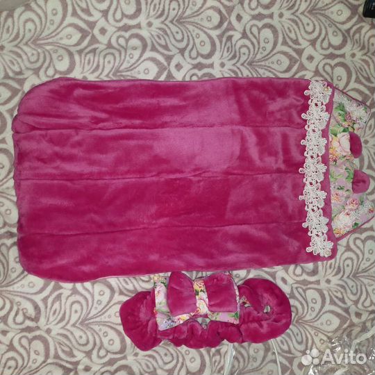 Конверт на выписку летний для девочки