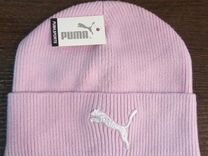Puma Женская шапка зимняя розовая Магазин