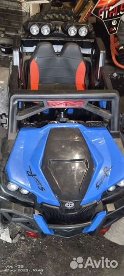 Детский электромобиль багги бу