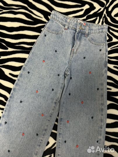 Джинсы для девочки 104