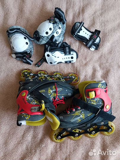 Роликовые коньки 35-38