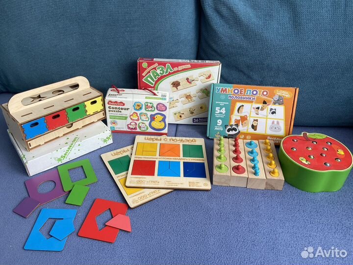 Развивающие игры и пособия для детей
