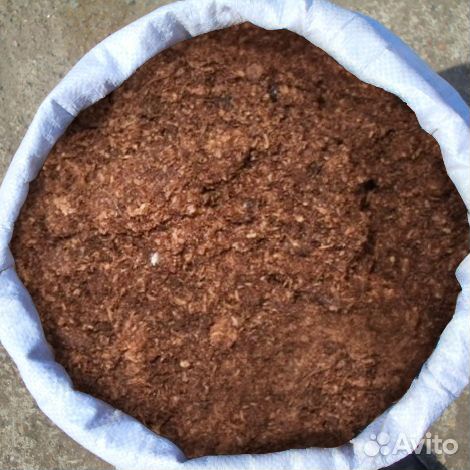 Конский навоз перегной в мешках