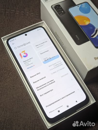 Xiaomi Redmi Note 11, 4/128 ГБ