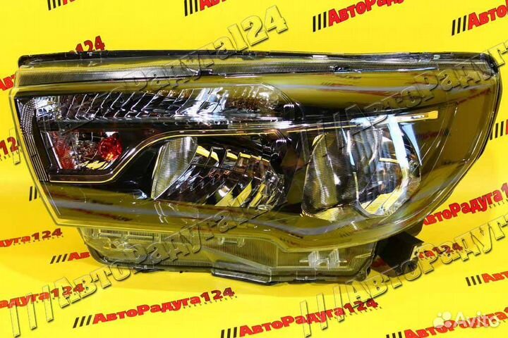 Фара Лада Веста левая (эл.корр-р) (c надписью) (84