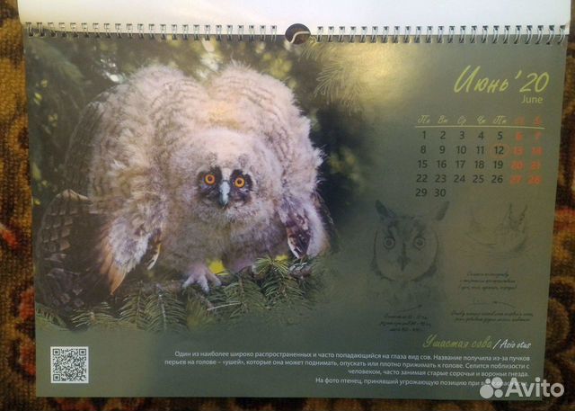 Календари с природой объявление продам