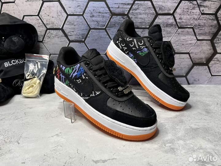 Кроссовки Nike Air Force 1 черные