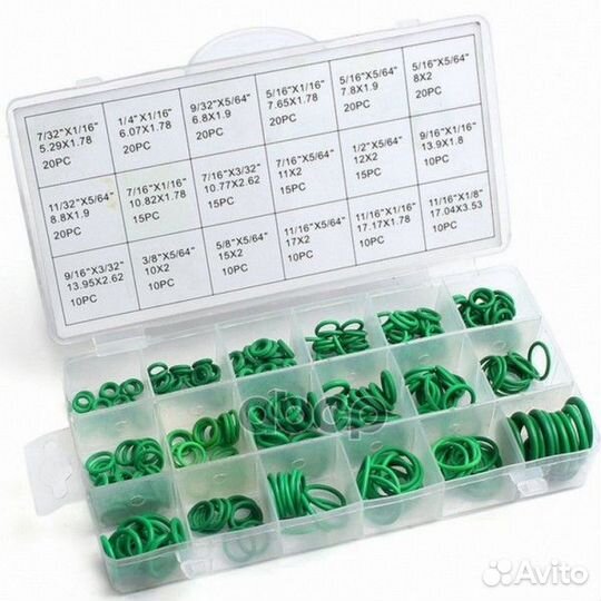 105-80270C набор резиновых колец 270шт 105-802