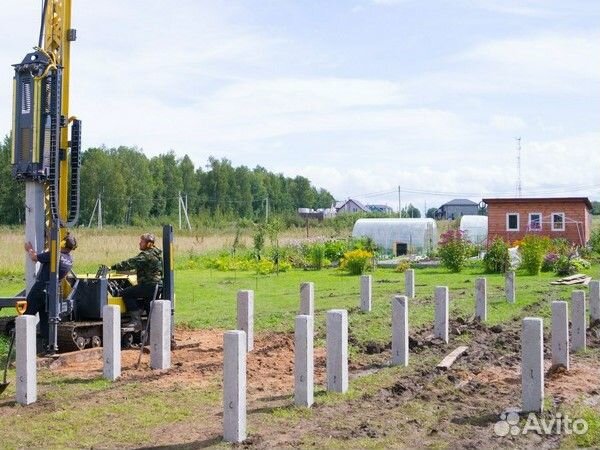 Забивные сваи / железобетонные сваи под фундамент