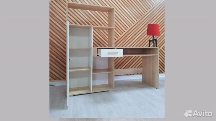 Компьютерный стол Квартет 8 белый