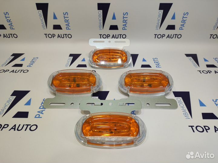 Фонарь боковой габаритный с поворотником