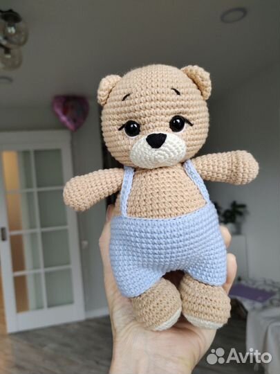 Игрушка вязаная Мишка