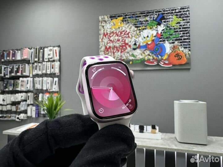 Часы Apple Watch 9 41mm (акб 100) Оригинал