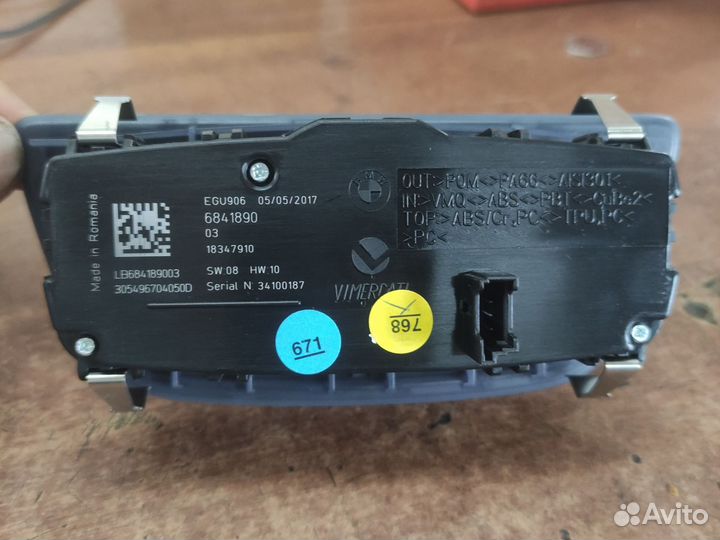 Блок света бмв 7 серии G11 G12