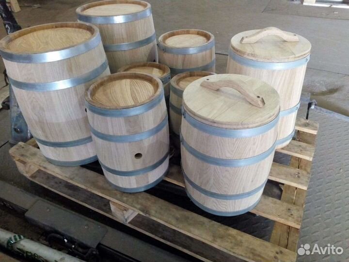 Бочки дубовые 6 литров