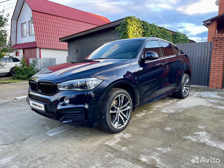 BMW X6 3.0 AT, 2017, 110 000 км