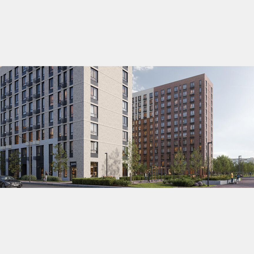 1-к. квартира, 35,1 м², 12/19 эт.