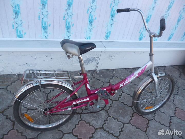 Велосипед кама складной