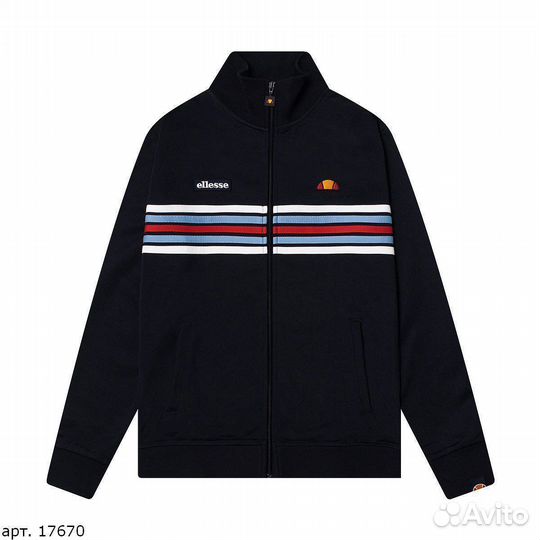 Олимпийка ellesse (XS, S, L, XXL) черная