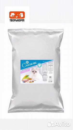 Корм для кошек “Снежок” мясное ассорти – 10 кг