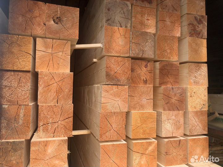 Натуральный брус, сосна, камерная сушка