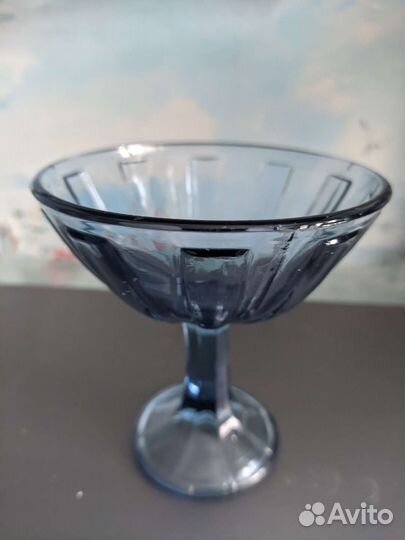 Ваза конфетница на ножке СССР