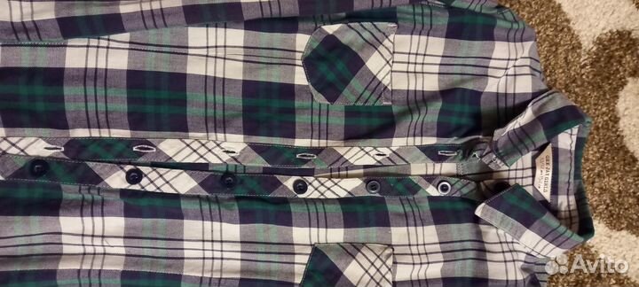 Рубашки и джинсовый сарафан