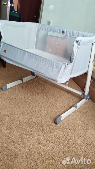 Детская кровать манеж приставная