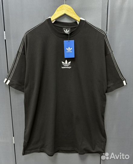 Футболка adidas balenciaga oversize