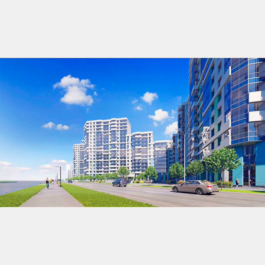 1-к. квартира, 47 м², 6/20 эт.