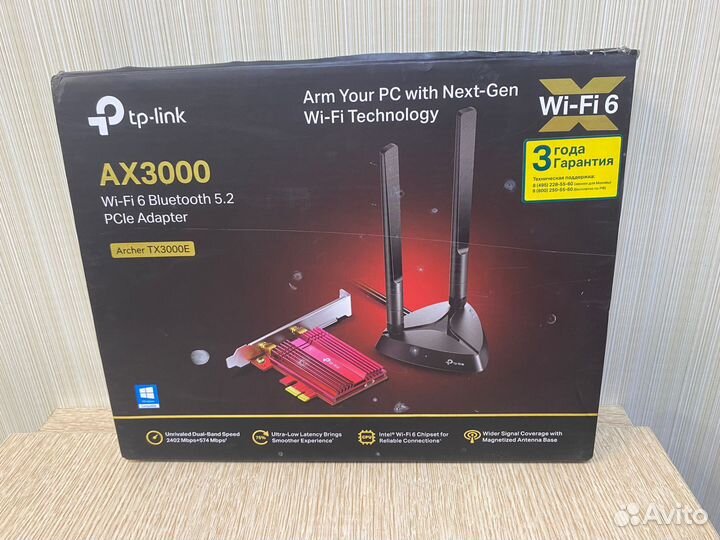 Bluetooth+Wi-Fi адаптер TP-link Archer TX3000E