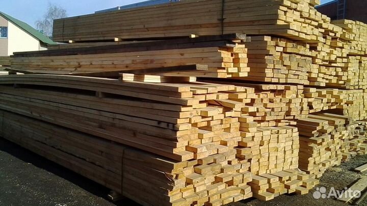 Доска сухая / Пиломатериалы / доставка ло