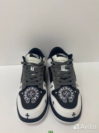 Nike Dunk Low X Chrome Hearts Black