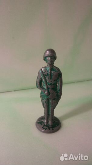 Игрушки СССР (4) Оловянные солдатики