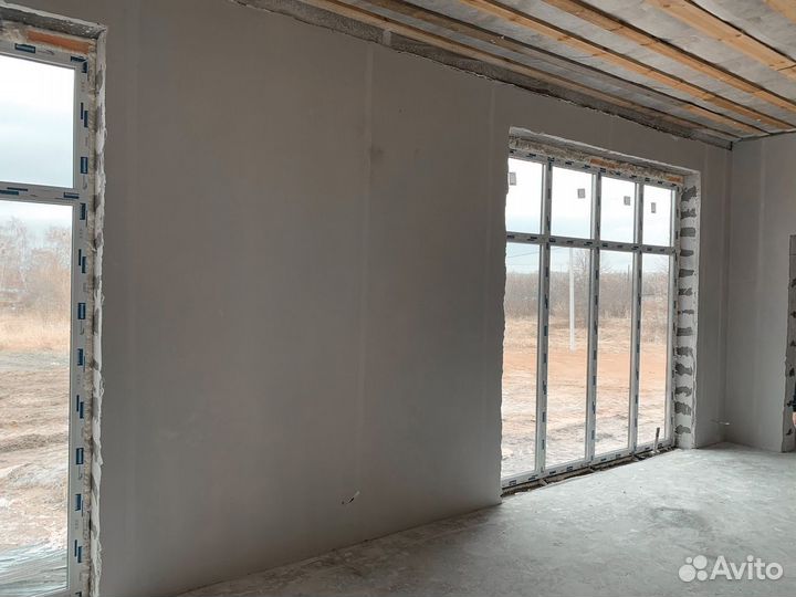 Штукатурка стен механизированная / машинная