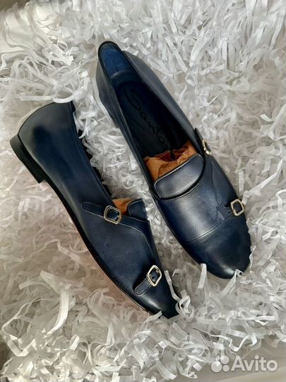 Туфли монки Santoni