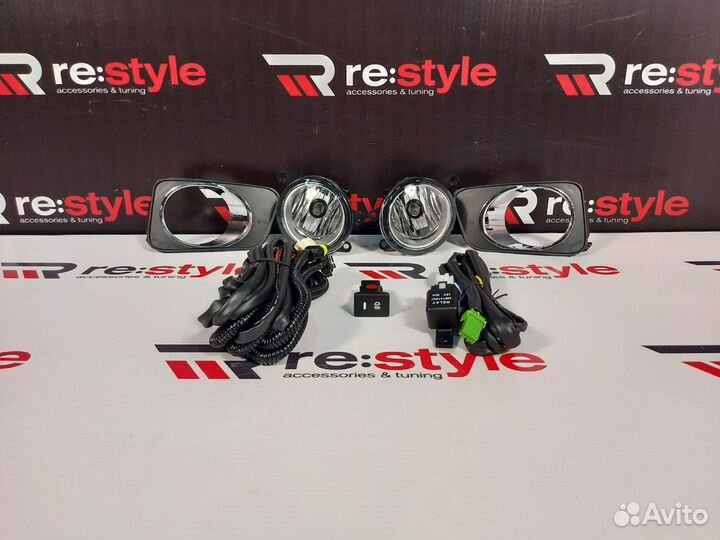 Туманки Toyota Corolla Axio 141 1м 06-08 R1823